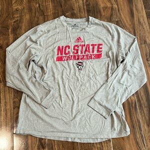 NC State Grey Long Sleeve